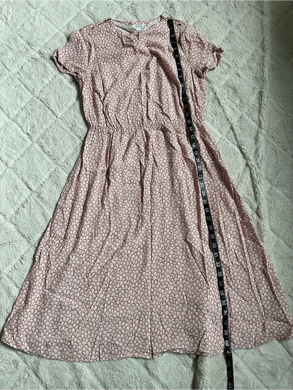 Boden | Pink and White Alisa Dress | Size 6 - Picture 10 of 10